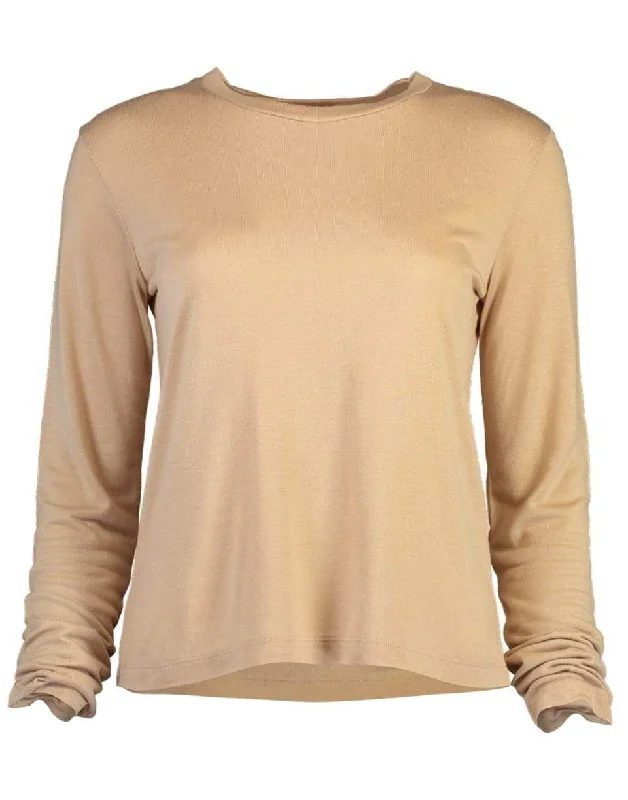 Relaxed Long Sleeve Crew Top