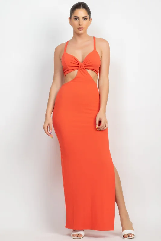 CUT OUT MAXI DRESS