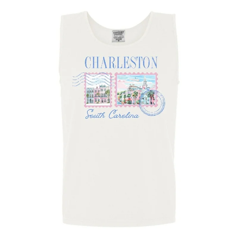 'Charleston Stamp' Tank Top