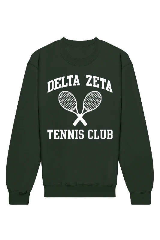 Delta Zeta Tennis Club Crewneck Sweatshirt