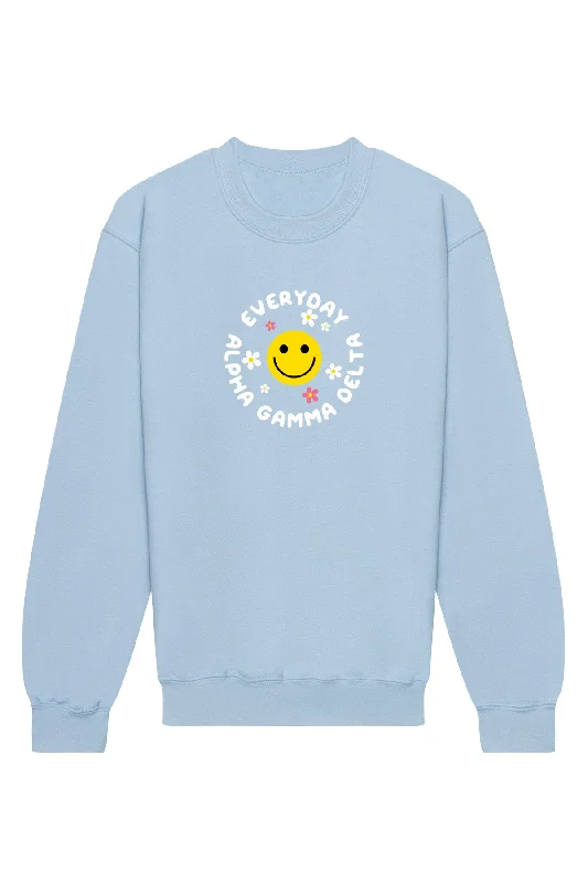 Alpha Gamma Delta Everyday Crewneck Sweatshirt