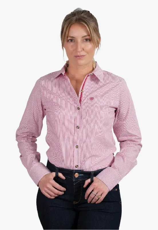 Ariat Womens Kirby Stripe Long Sleeve Shirt