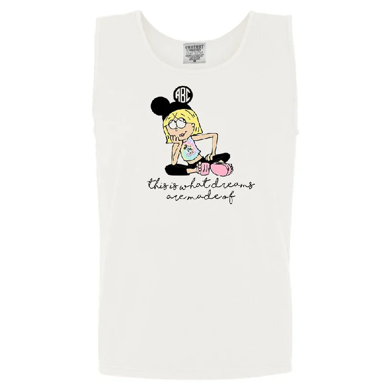 Monogrammed 'Lizzie McGuire Disney' Comfort Colors Tank Top