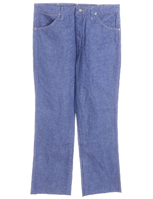 Label Tapered Cropped Jeans