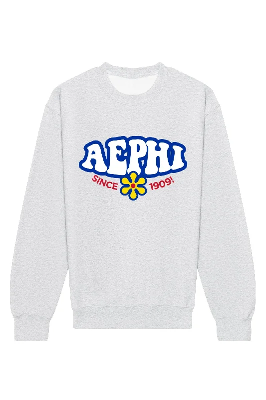 Alpha Epsilon Phi Funky Crewneck Sweatshirt