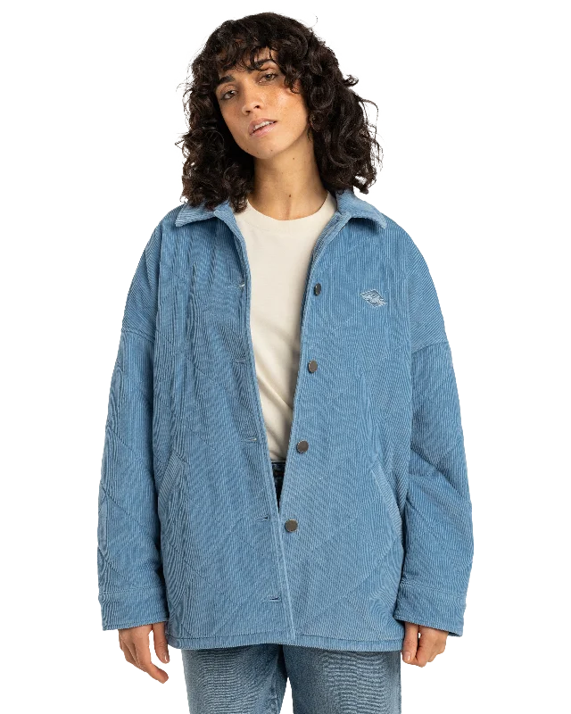 Go To Cord Jacket in Blue Shadow