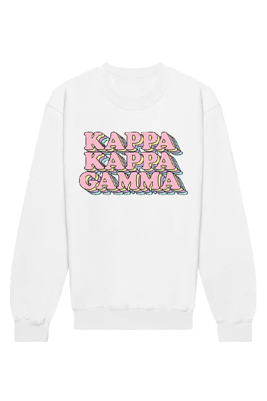 Kappa Kappa Gamma Retro Crewneck Sweatshirt