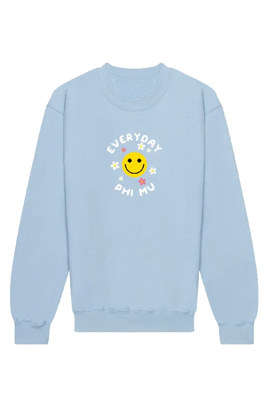 Phi Mu Everyday Crewneck Sweatshirt