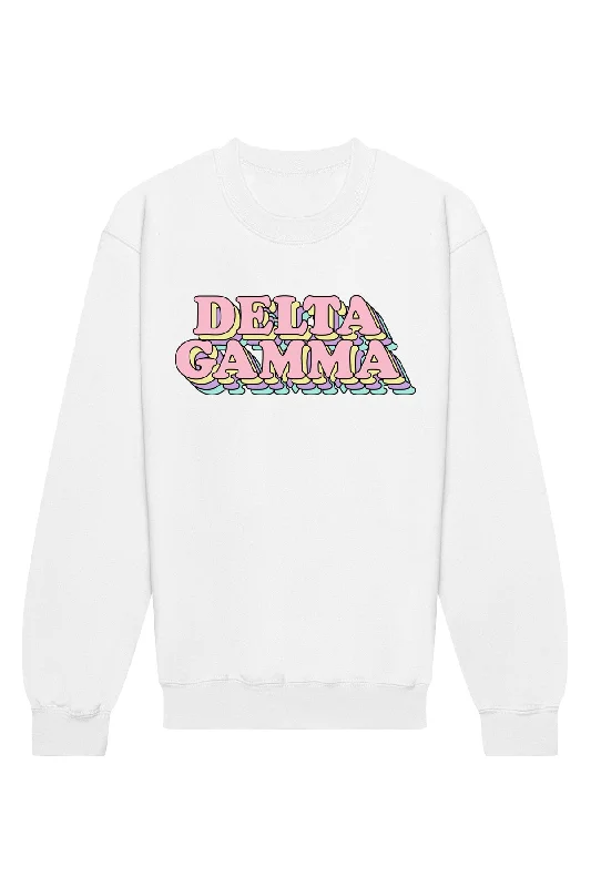 Delta Gamma Retro Crewneck Sweatshirt