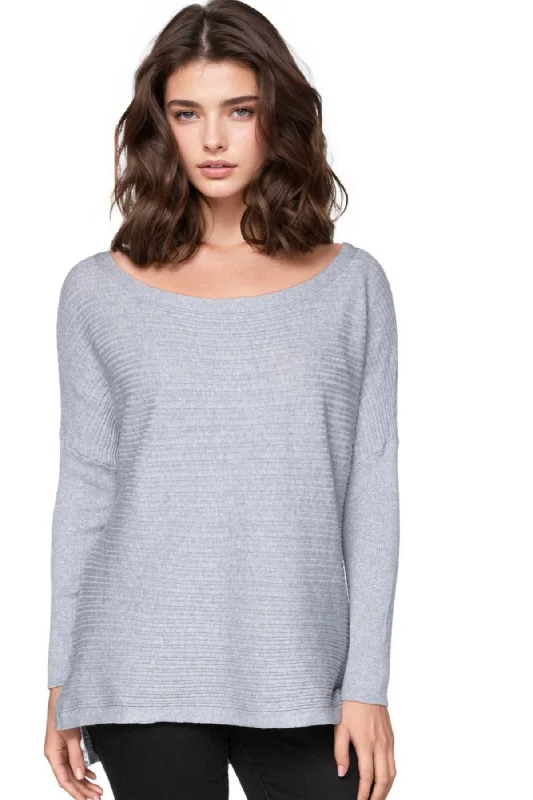 Zen Jess Off Shoulder Spring Sweater Knit