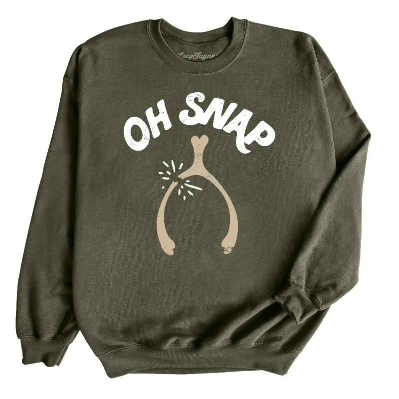 Oh Snap Wishbone Sweatshirt