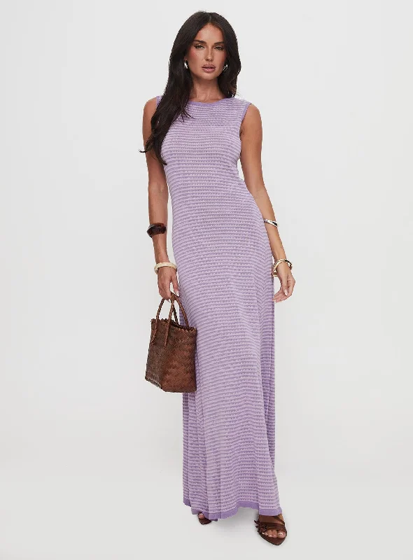 Tavison Maxi Dress Purple