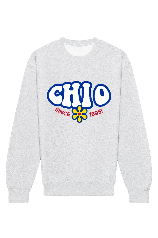 Chi Omega Funky Crewneck Sweatshirt