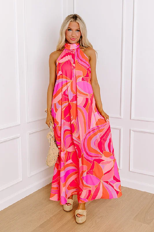 Loving Moment Maxi Dress in Pink