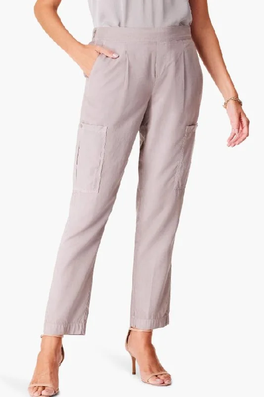 NIC+ZOE 28" Refined Cargo Pull On Relaxed Ankle Pants S241828