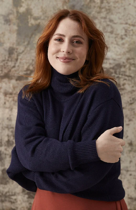 Turtleneck Knit - Ink Business