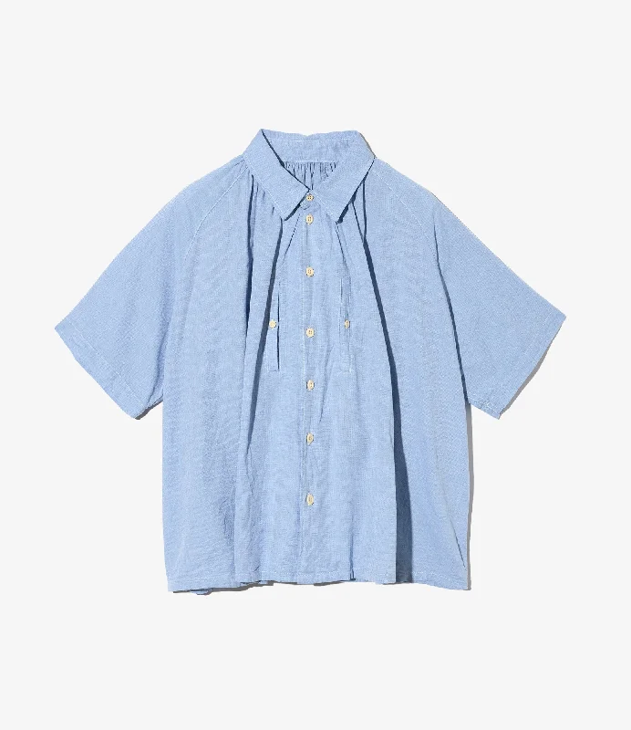Engineered Garments LAB Shirt - Lt. Blue CL Solid Monochromatic All - in - one